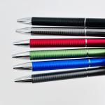 High End Aluminum Twist Ball Pen Colorful Anti-slip Grip Smooth Writing