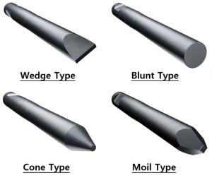 Wholesale 42CRMO Rock Breaker Chisel For Hydraulic Hammer 140mm*1.3m from china suppliers