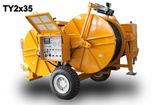 2x35kn Tension Stringing Equipment For Powerline Construction