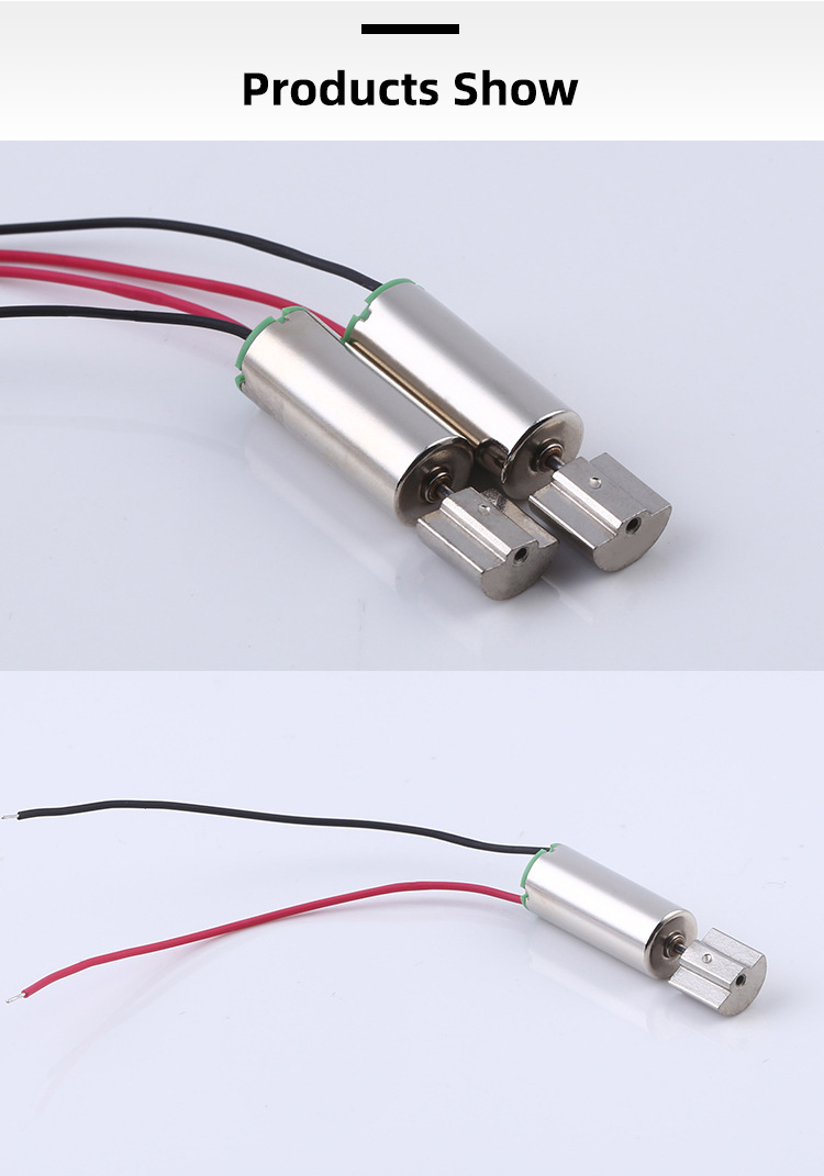 Coreless Micro Vibration Motor No Cogging Bushed DC Coreless Motor