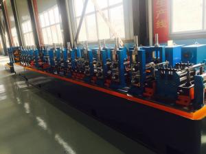 Wholesale Galvanised Steel ERW Pipe Mill Line Blue Color Energy Saving 120m / Min Running Speed from china suppliers