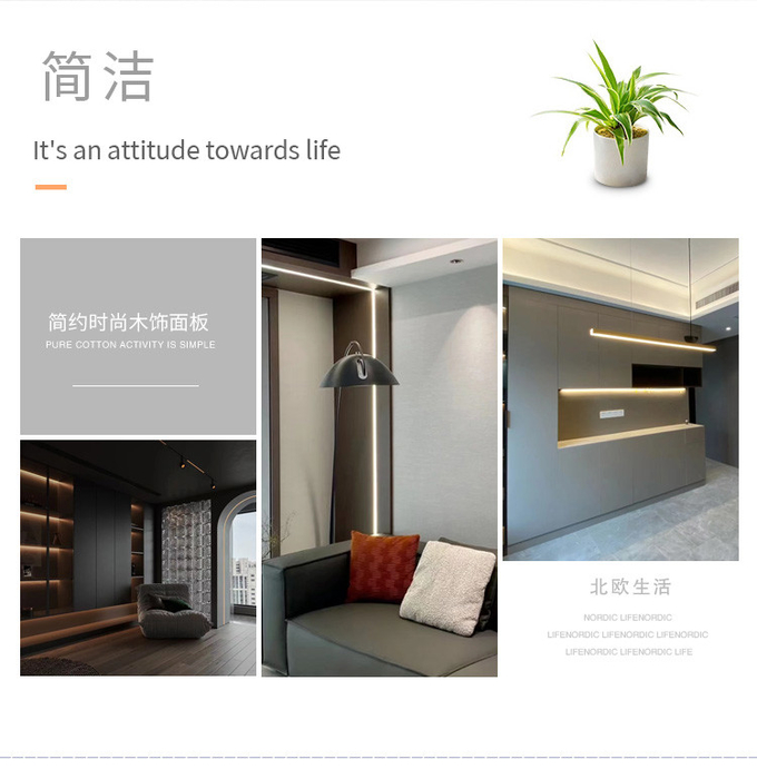 Anti Scratch Bamboo Charcoal Wall Board Metal Wood Panels PVC Wall Covering