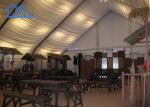 Custom Indoor Sports Hall Tent Curved Shape For Football Soccer Field Canopy For