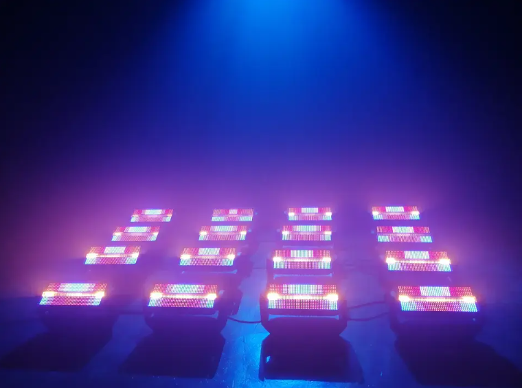 1000W LED Strobe Light RGB 3 In 1 DMX512 Black LCD For Party 2