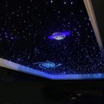 600*600mm/600*1200mm Size Fiber Optic Star Ceilings Made of Polyester Fiberboard
