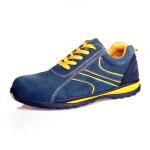 Genuine leather Yellow Steel Toe Shoes Lightweight S3 Safety Boots