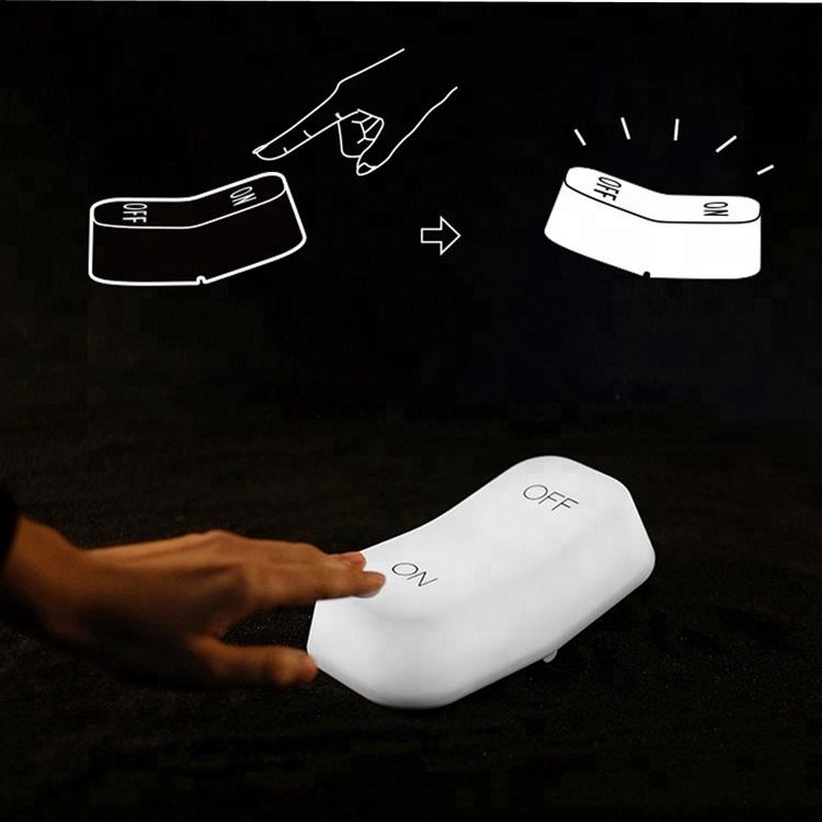 USB Rechargeable ABS Night Light Gravity Sensor Lights Led On OFF Lamp For Kids Room