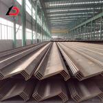 Hot Sales Large Stock 600*180*13.4mm Type Iiiw U Type Sheet Piles From Chinese