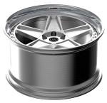 21x9ET32/22X12ET28/5x114.3/67.1 Brushed 3-PC Rims For Ferrari F8