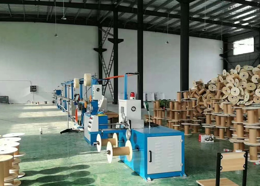 50 Fiber Secondary Coating Line Cable Extrusion Line Machine For Fiber Cable