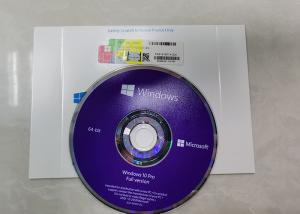 Wholesale Microsoft Windows 10 Professional License Key Windows 10 Pro 64bit DVD OEM Pack from china suppliers
