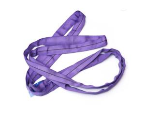 Wholesale 19mm 8 Meters Polyester Round Sling , 1000KG Endless Lifting Straps from china suppliers