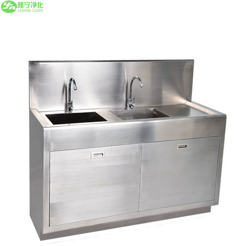 Customized Stainless Steel Hand Wash Sink Surgical Scrub Sink For Hospital Use