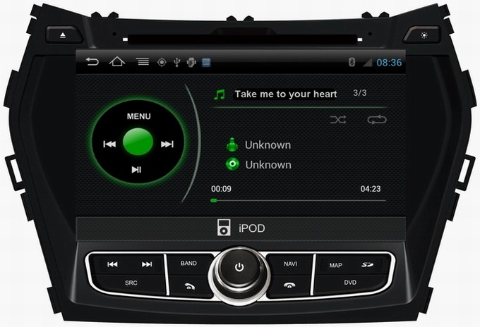 Ouchuangbo S150 Platform DVD Radio for Hyundai IX45 /Santa Fe 2013 Car GPS Andrid 4.0 Multimedia System OCB-209C