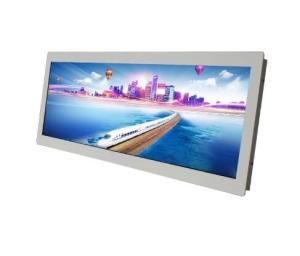 Wholesale Wall Mount Ultra Wide LCD Backlight Stretched Bar Display 28.6 Inch For Advertising from china suppliers