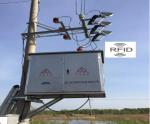 Industrial outdoor on metal tag OMT8520 , UHF on metal tag , RFID hard tag ,