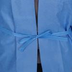 Breathable Medical Surgical Gowns SMS Isolation Gowns Epidemic Prevention