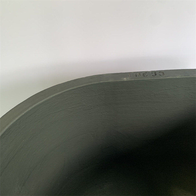 Ceramic Crucible Chemical Resistance Oval Type Crucible Isostatic Pressing Silicon Carbide Crucible