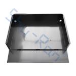 Golf Cart Heavy Duty Black Steel Utility Cargo Box w/ Hardware