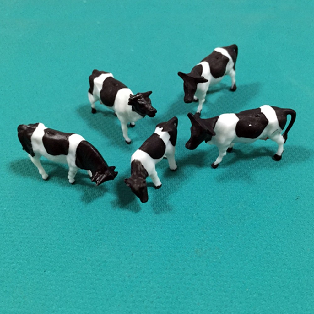 ABS plastic animals cows,horse and sheep Architectural model Animals for farm working