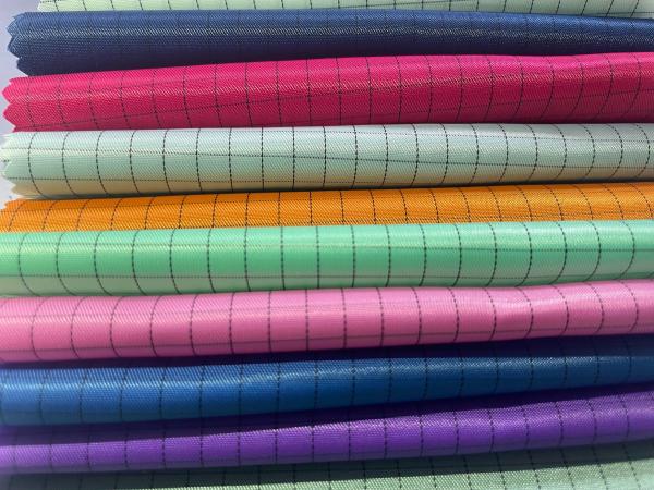 Medical Antistatic Fabric ESD Strip 5mm 99% Polyester 1% Carbon Fiber Anti