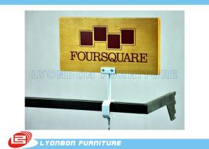 Wholesale Exquisite Printing logo MDF Wood Display Stand Accessory Melamine Finished from china suppliers