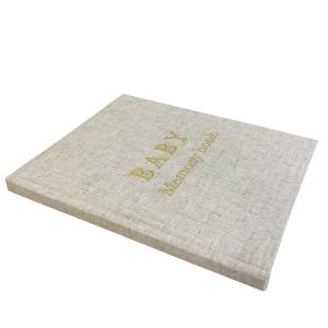 Wholesale 178x240mm Hardcover Journal Printing Natural Linen Fabric Cloth from china suppliers
