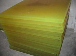 Wholesale Industrial Polyurethane Rubber Sheet Hardness 60A - 95A High Tensile Strength from china suppliers