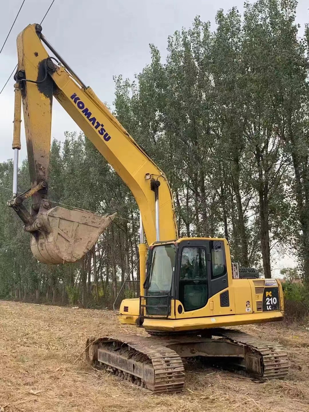 Japanese PC 200 8 Komatsu Excavator With Original Hydraulic Cylinder