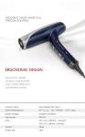 Household Travel 1800W Hair Blow Dryer Lightweight Professional Powerful