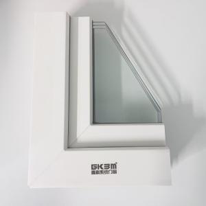Wholesale GKBM 65 Extrusion UPVC Casement Window Profiles Single color from china suppliers