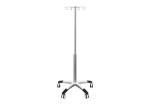 5 Leg Infusion Syringe Pump Stand 4 Hooks Aluminum Alloy Base