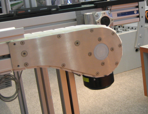 conveyor spare parts Aluminium materials supports beam for flexible chains conveyor systems