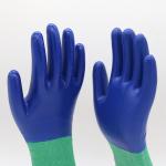 Hand Protection Nitrile Coated Work Gloves Nitrile Sandy Coated Gloves