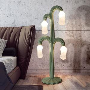 Wholesale D38 X H140CM Cactus Green LED Floor Lamp For Living Room Bedroom Hotel from china suppliers