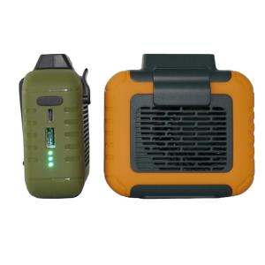 Wholesale Push Button Control Waist Hanging Fan Air Cooling 256g 100x40x98mm from china suppliers