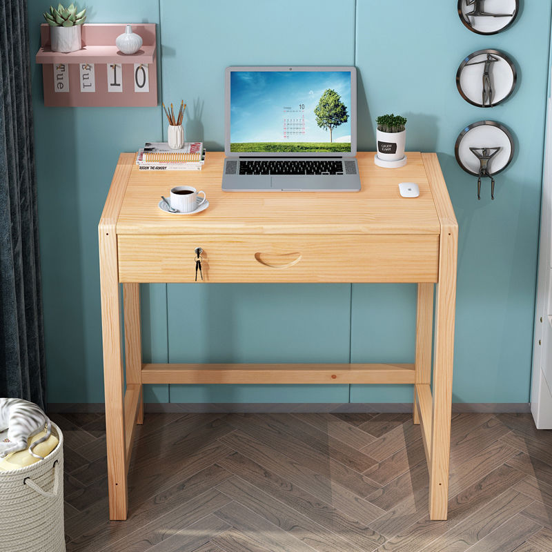 Modern Customized Color Solid Wood Home Office Furniture Table for Small Bedroom Study Desk