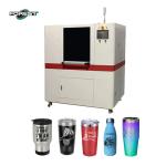 Digital Inkjet Cylindrical UV Printer For Glassware Aluminum Cans And Spirit