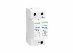 Wholesale 80ka 2P 275V AC Class II Lightning Protection Surge Protector Arrester from china suppliers