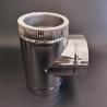 Buy cheap Twin Wall Stove Chimney Pipe 90 Degree Tee With Ceramic Fibers Insulation from wholesalers
