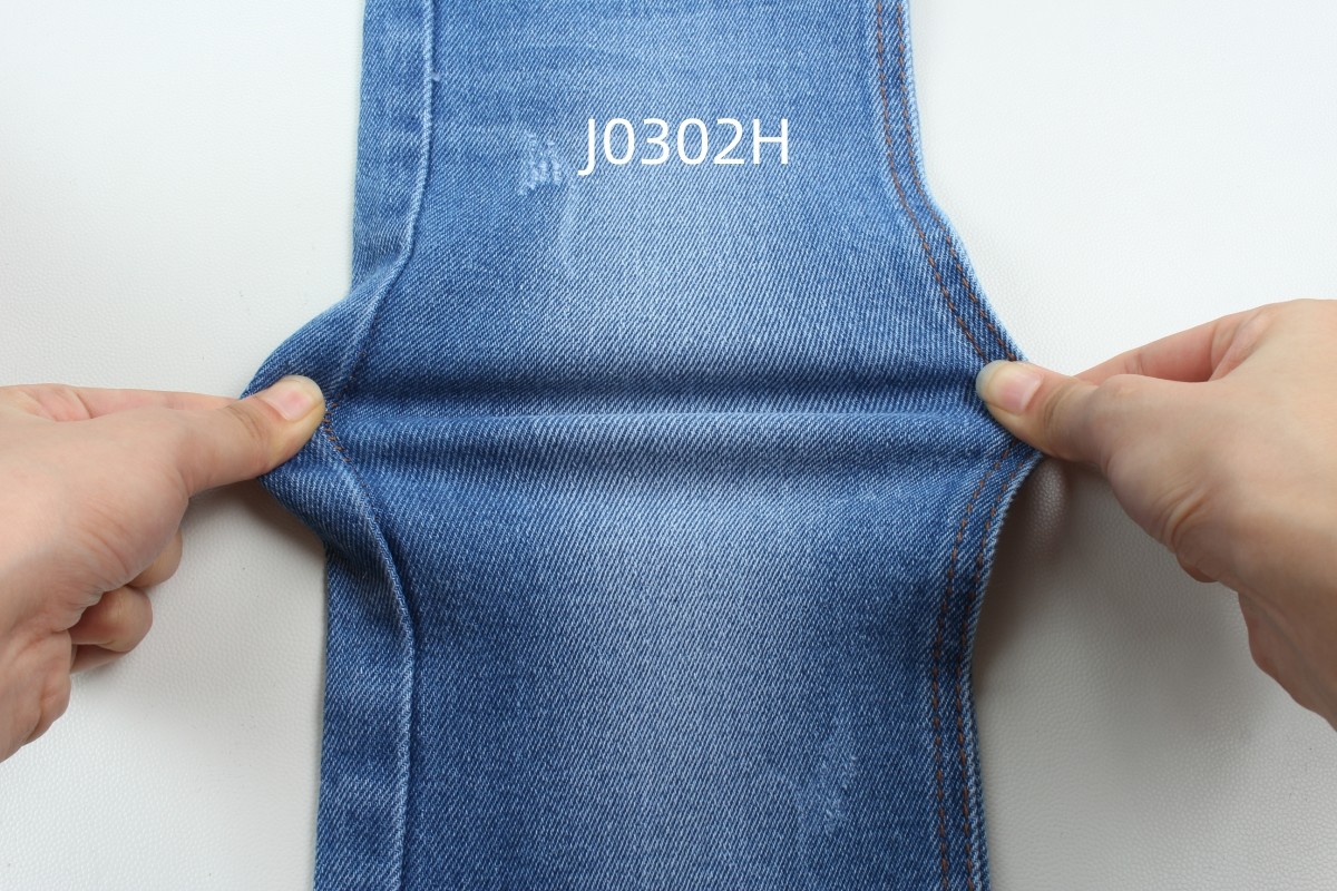 2024 Hot Sell 11 Oz Dark Blue Stretch Woven Denim Fabric For Jeans