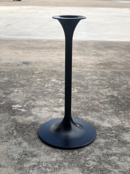 Quality Bistro Table base Steel Table leg Modern Tulip design Pedestal Dining table height for sale