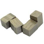 OEM Supported Triple-blades Diamond Segments for Mining Stones Cutting 22*15.6