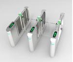 Metal Train Station Turnstile Security Slim Speed Gate For Passenger