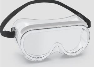 Wholesale Splashproof Medical Safety Goggles Anti Droplet Normal Strap Adult PVC Frame from china suppliers