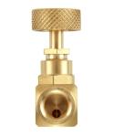 1/4'' NPT Brass Needle Valve , 600 Psi Female Male Compression Needle Valve