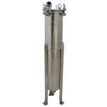 Stainless Steel Bag Filter Housing for Water Purification in Manufacturing Plant