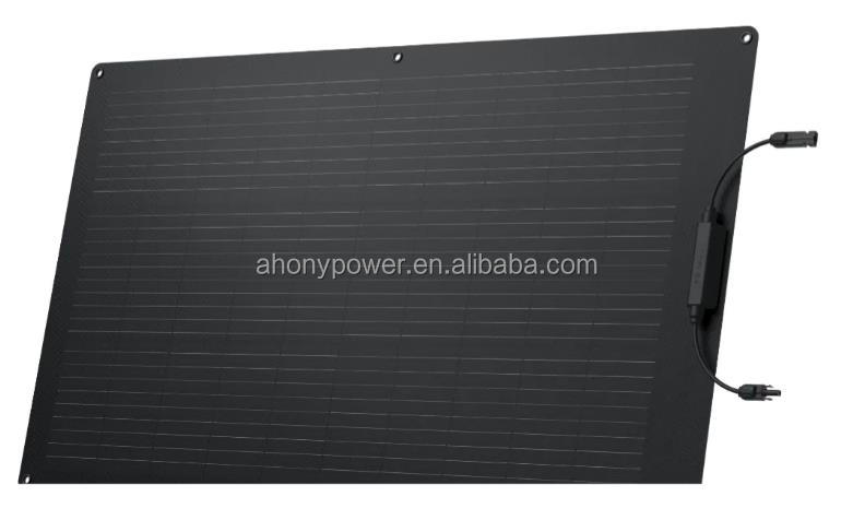 Photovoltaic Flexible Monocrystalline Silicon Solar Panel 210w For Camping RV Yacht