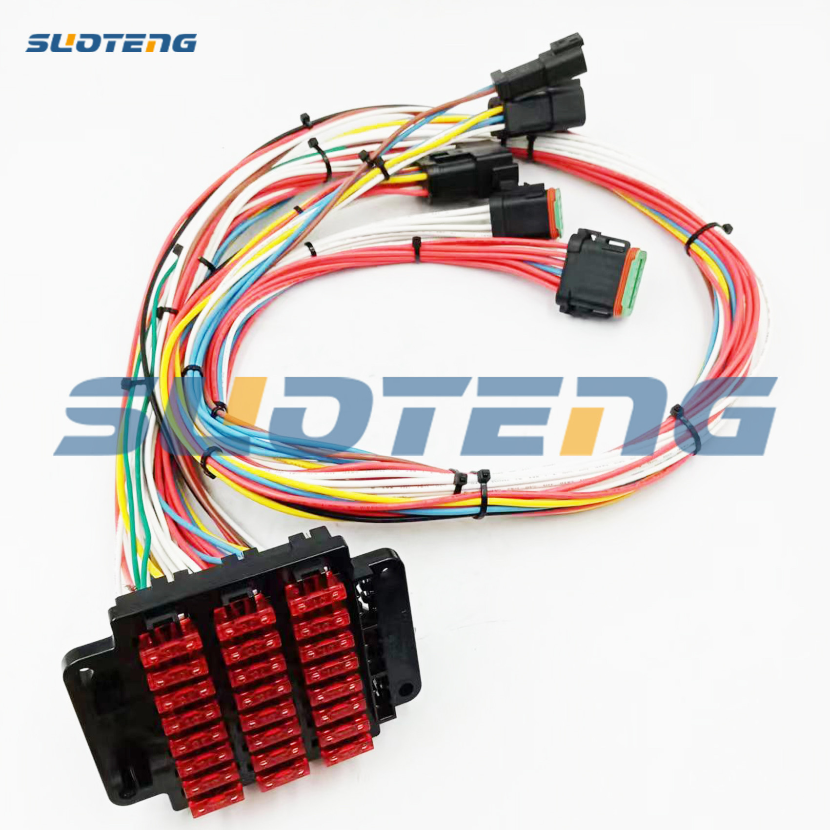 111-4812 1114812 Fuse Box Wiring Harness for 321B Excavator