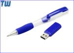 Plastic Transparent Pen USB 1GB USB Memory Stick Thumb Drives
